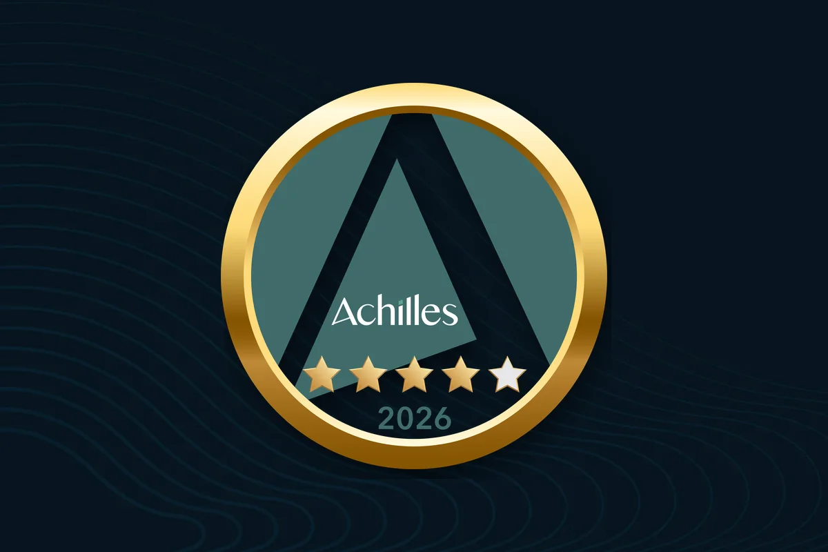 Calificación de sostenibilidad Achilles 2026 — 4 estrellas